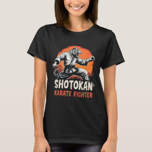 T-shirt Shotokan Karate Fighter Martial Arts Tiger Funny K