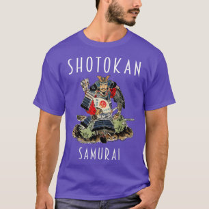 T-shirt Shotokan Karate Retro Samurai, Art Martial Vintage