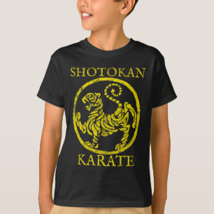 T-shirt Shotokan Karate Vintage Karate en état de détresse
