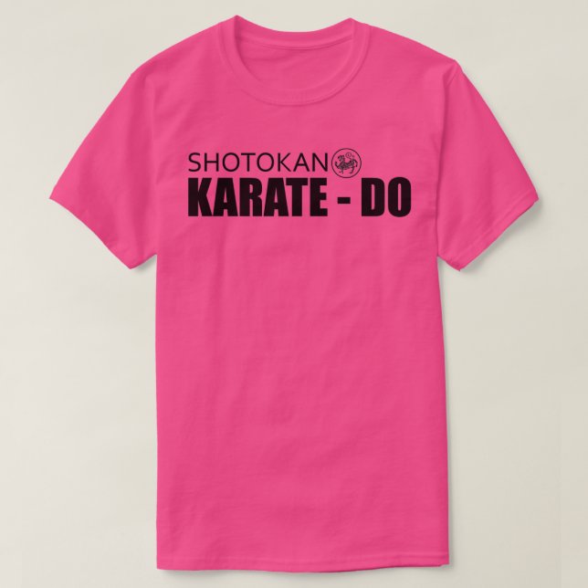 T-shirt shotokan karatedo (Design devant)