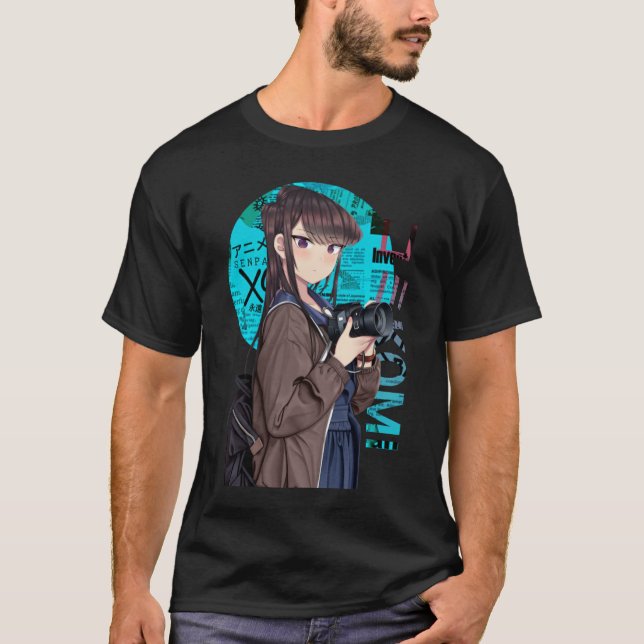 T-shirt Shouko komi komi ne peut pas communiquer ANIME MEM (Devant)