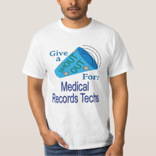 T-shirt Shout Out pour les techniciens des enregistrements