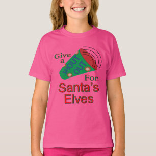 T-shirt Shout Out pour Père Noël Elves
