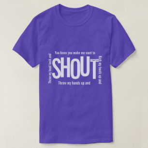T-shirt SHOUT - Une chemise MisterP
