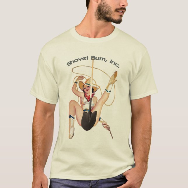 T-shirt Shovel Bum, Inc. (Devant)