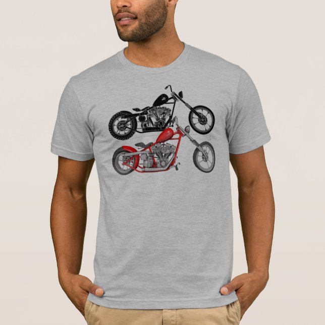 T-shirt - Shovelhead Chopper (Devant)