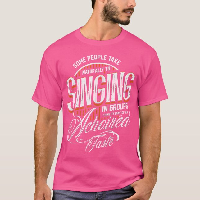 T-shirt Show Choir Design For Opera Singer - Chant En Gr (Devant)