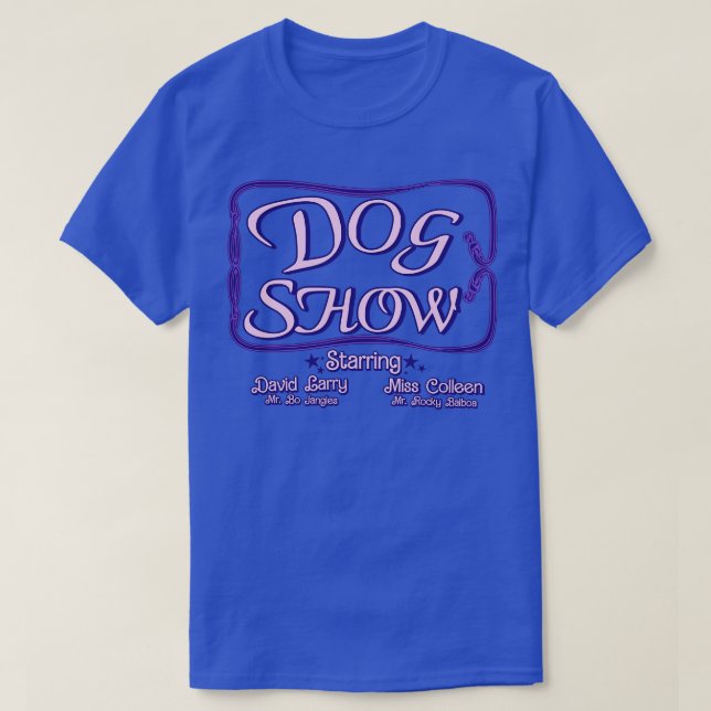 T-SHIRT SHOW DOG (Design devant)