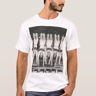 T-shirt Showgirls sur les bars à singes, design ludique.