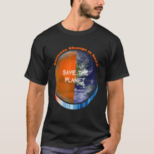 T-shirt ShowYourStripes u2013 ÉCONOMISEZ LA PLANÈTE Change