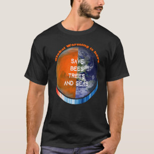 T-shirt ShowYourStripes u2013 SAUVEZ LES ABEILLES LES ARBR