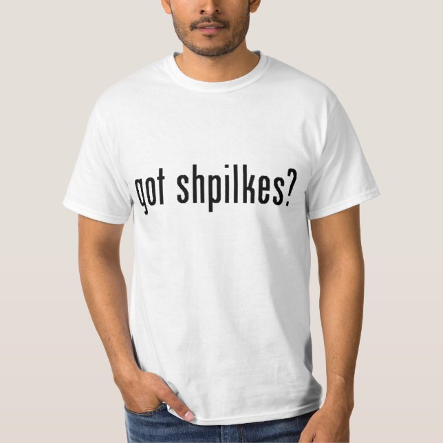 T-shirt shpilkes obtenus ? (Devant)