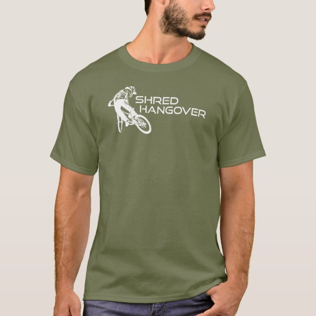 T-shirt Shred Hangover Arizona Mountain Biking (Devant)
