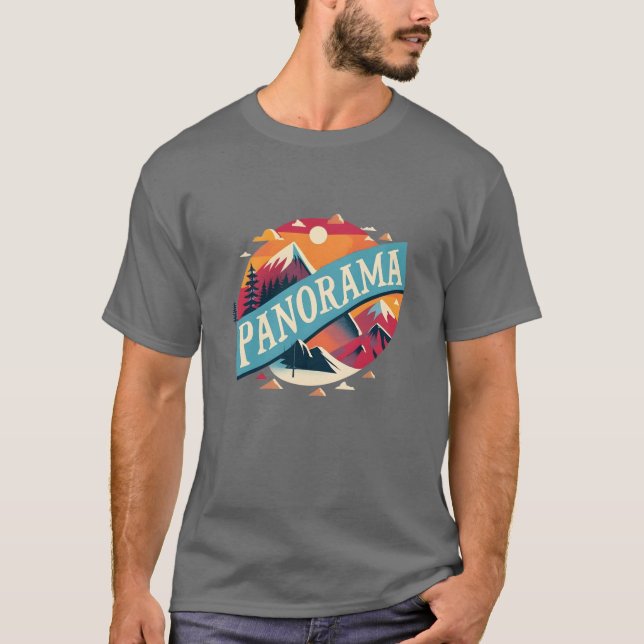 T-shirt Shred Panorama (Devant)