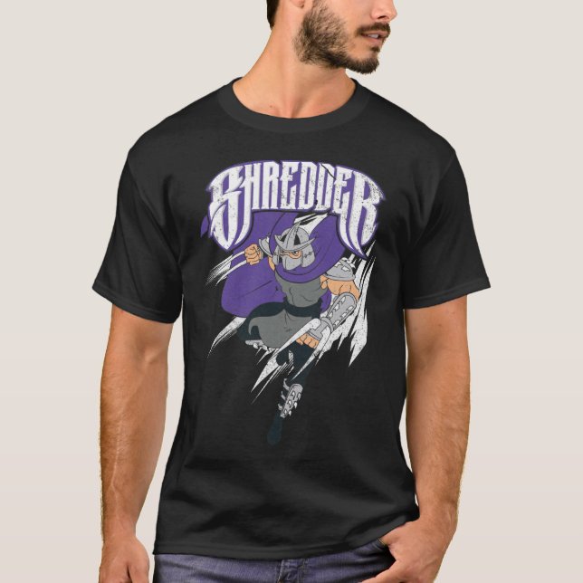 T-shirt Shredder ofMNTeenage Mutant Ninjaurtles (Devant)