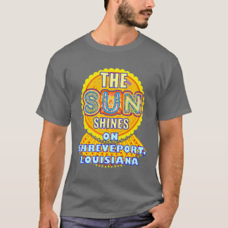 T-shirt Shreveport Sun Shines Artful Sunshine