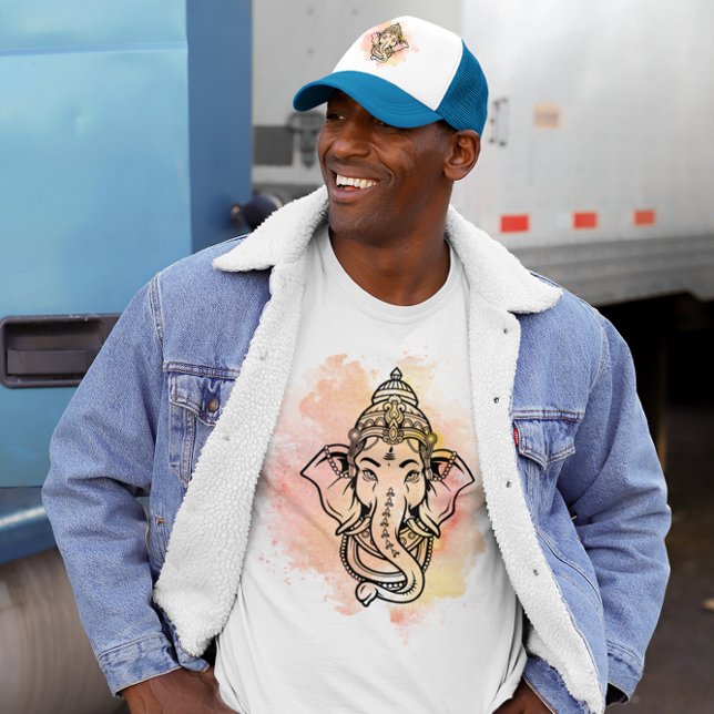 T-shirt Shri Ganesh, Dieu hindou de la richesse et de la p (Créateur téléchargé)