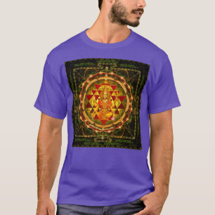 T-shirt Shri Yantra Maha Lakshmi Ashtakam Abondance