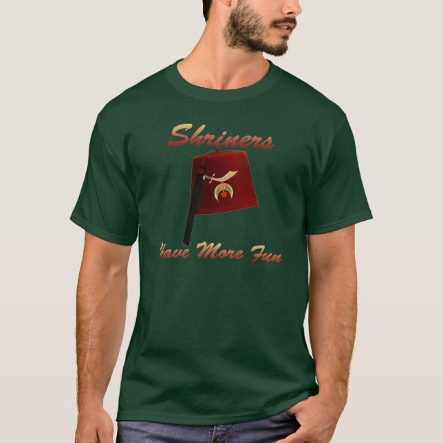 T-shirt Shriners ont plus d'amusement (Devant)