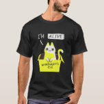 T-shirt Shrodinger's Cat Is Alive Dead Paradox Science Ge<br><div class="desc">Le poison parfait pour le poison de Birthday. Le poison d'Anniversary. Le poison d'Halloween. Le poison de Thanksgiving. Le poison de Christma. Le poison de New Year. Le jour de Mother. Valentine'sday. Father's day. Grand-parent. Poison parfait pour grand-mère. Grand-père. Maman. Papa. Daughter. Son Oncle</div>