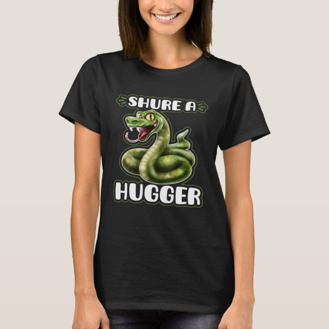 T-shirt Shure A Hugger Boa Constricts Serpent Enfants (Devant)