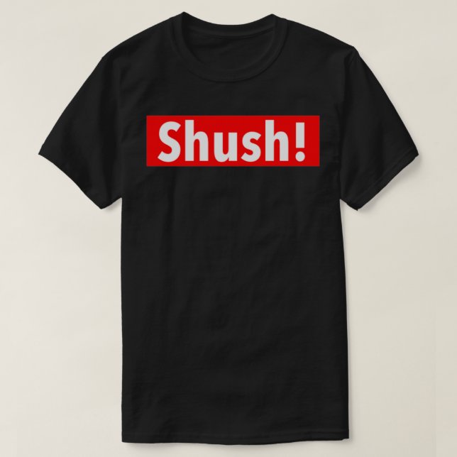 T-shirt Shush the Librarian Range (Design devant)