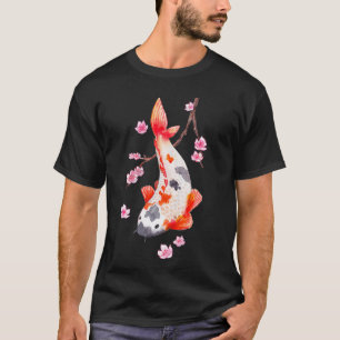 T-SHIRT SHUSUI KOI FISCH POUR LES AMOUREUX DE L'ART JAPONA