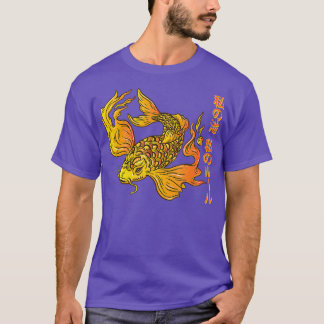 T-SHIRT SHUSUI KOI FISCH POUR LES AMOUREUX DE L'ART JAPONA