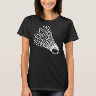 T-shirt Shuttlecock Badminton Love Team Player Coach 2