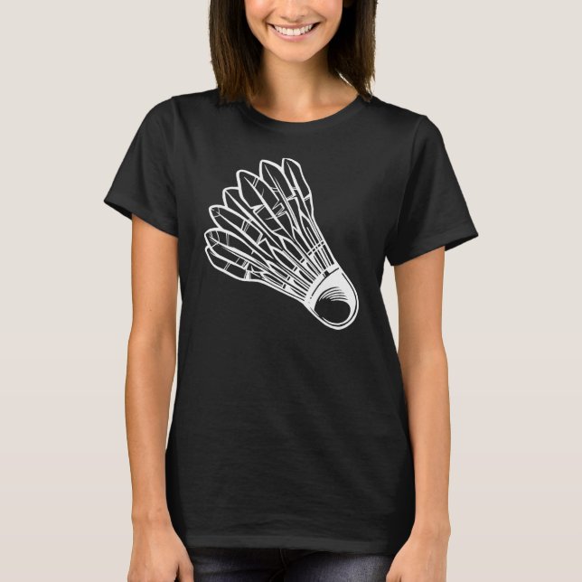 T-shirt Shuttlecock Badminton Love Team Player Coach 2 (Devant)