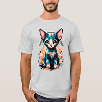 T-shirt Shynx artistique