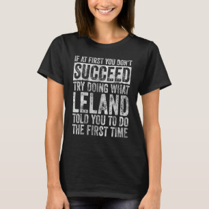 T-shirt Si au début vous n'avez pas réussi essayez de fair