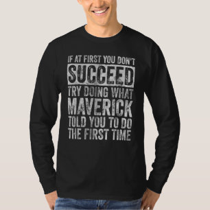 T-shirt Si au début vous ne réussissez pas essayez de fair