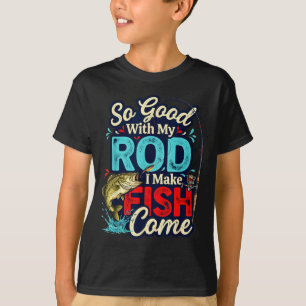 T-shirt Si bon avec ma canne humour de pêche drôle