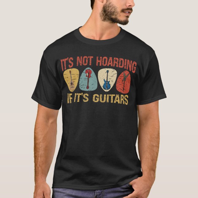 T-shirt Si c’est la guitare électrique, ça ne l’est pas (Devant)
