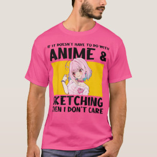 T-shirt Si Cela N'A Pas À Voir Avec Anime Sketching Ani