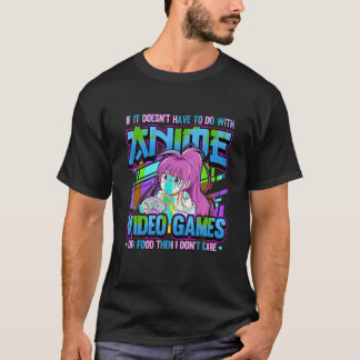 T-shirt Si cela n'a pas à voir avec les jeux vidéo d'anima