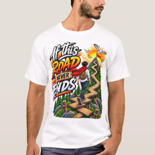 T-shirt Si Cette Route N'en Finit Jamais – Aventure de Mon