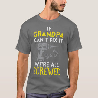 T-shirt Si Grand-Père Ne Pouvait Pas Le Wi-Fi, Tout Était 