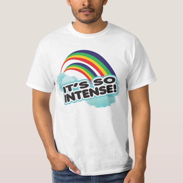 T-SHIRT SI INTENSE (Devant)