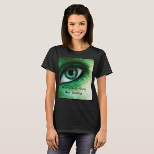 T-shirt si irlandais les yeux sourient