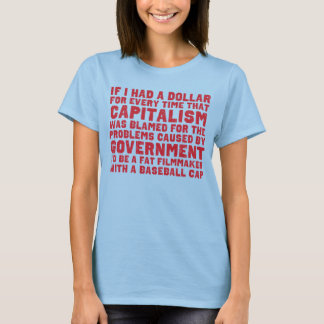 T-shirt Si J'Avais Une Chemise En Dollar