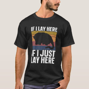 T-shirt Si Je Lais Ici Si Je Lais Juste Ici Opossum Lover 