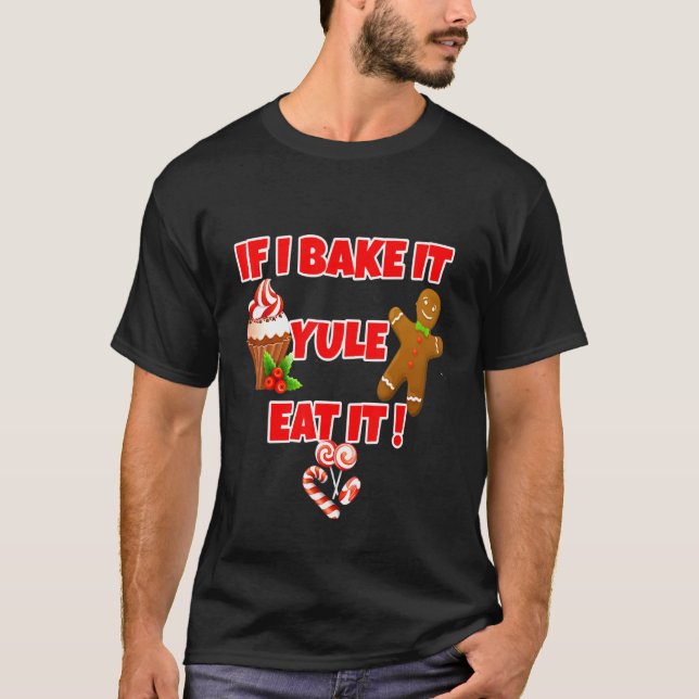 T-shirt Si Je Le Cuis, Yule Le Mange (Devant)