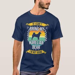 T-shirt Si je ne peux pas amener mon Amoureux des chiens d