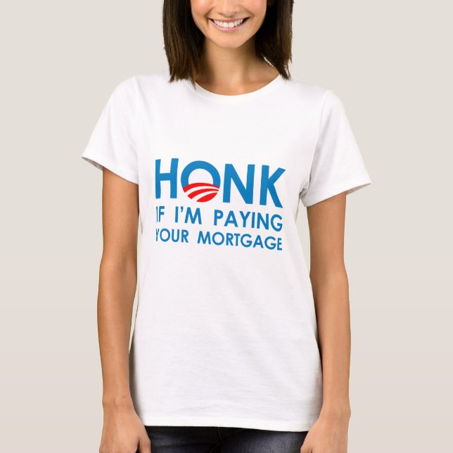 T-SHIRT SI JE PAIE VOTRE HYPOTHÈQUE (Devant)