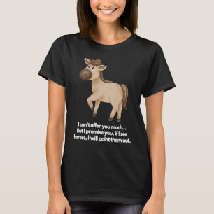 T-shirt Si je vois des vaches, je les montrerai