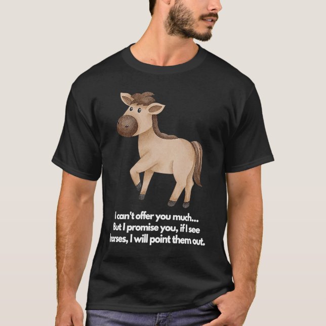 T-shirt Si je vois des vaches, je les signalerai (Devant)