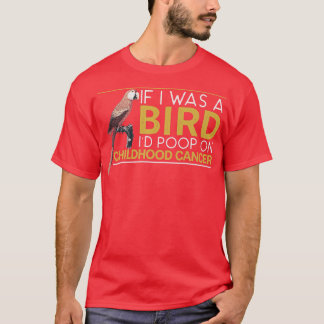 T-shirt Si j'étais un oiseau, je me mettrais au courant du