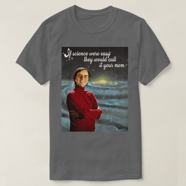 T-shirt Si La Science Était Facile Mer Appelez-La Votre Ma (Design devant)